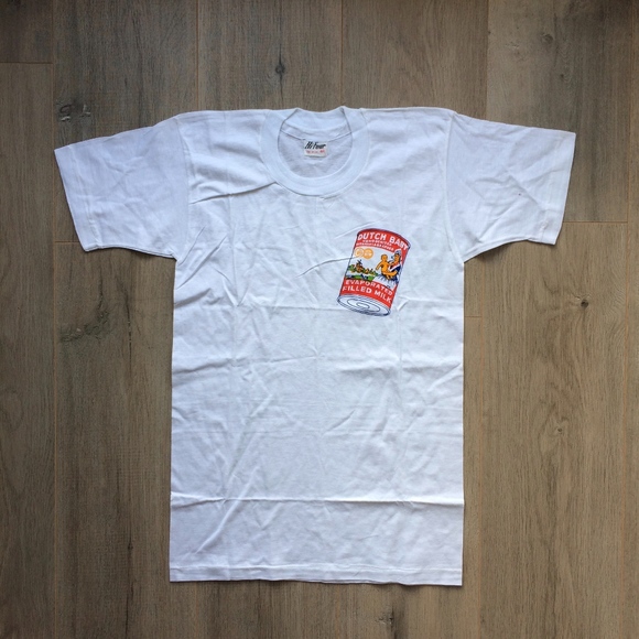 Vintage Other - 70's Dutch Baby Evaporated Condensed Milk Thin Tee